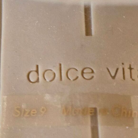 Dolce Vita Womens Halsty Heeled Ivory Sandal Size 9 - Picture 8 of 10